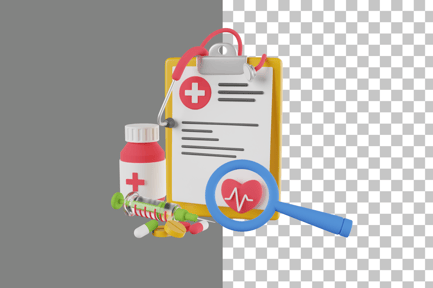 Preview: Medical Checkup 3D Icon