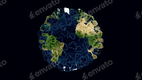 Preview: Covid-19 Corona Earth Delta Lambda Plus Variant