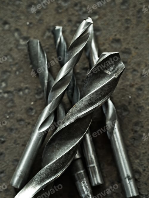 Preview: Old drill bits