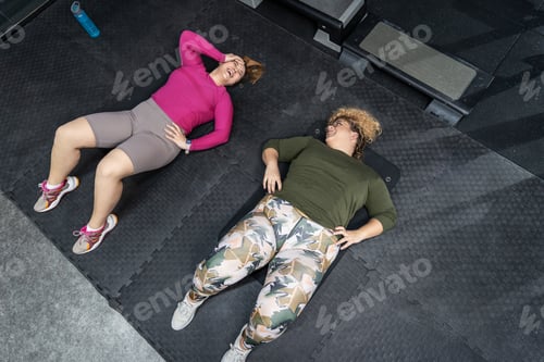 Preview: Two beautiful, overweight women push their limits during a workout.