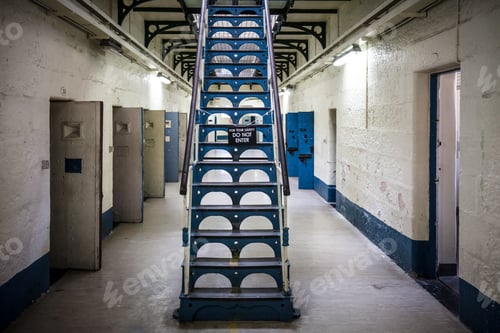 Preview: Beechworth Gaol Interior in Victoria Australia