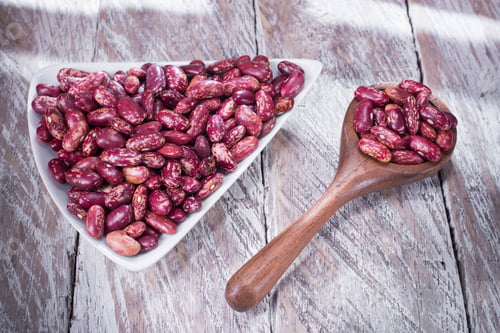 Preview: red bean in bowl on the table, Phaseolus vulgaris