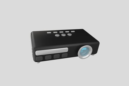 Preview: Slide Projector 3D Illustration