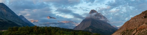 Preview: View of American Rocky Mountain Landscape Background