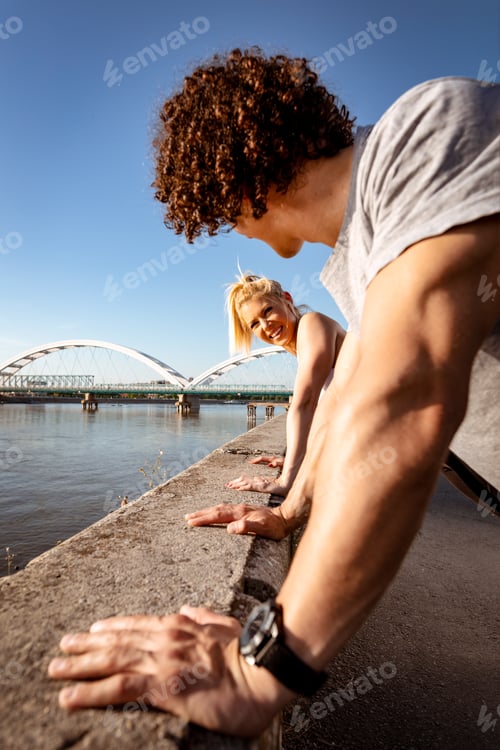Preview: Exercising By The River