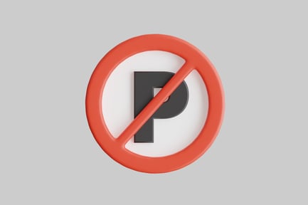 Preview: No pizza allowed sign