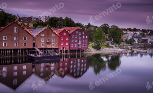 Preview: Trondheim city in Norway