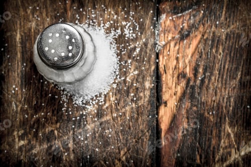 Preview: Salt in saltcellar.