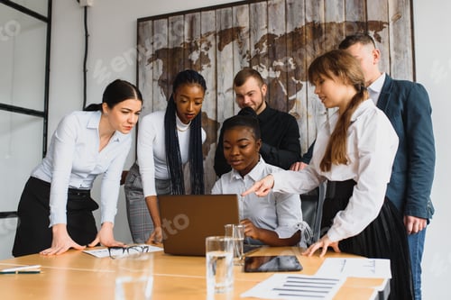 Preview: Business People Meeting Discussion Working Office Concept