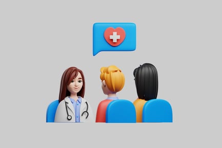 Preview: Doctor consultation with medical chat