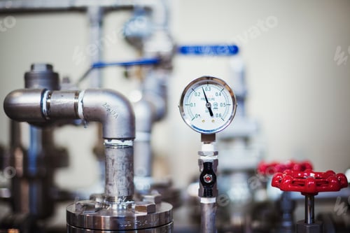 Preview: Machinery and gauge in a brewery.