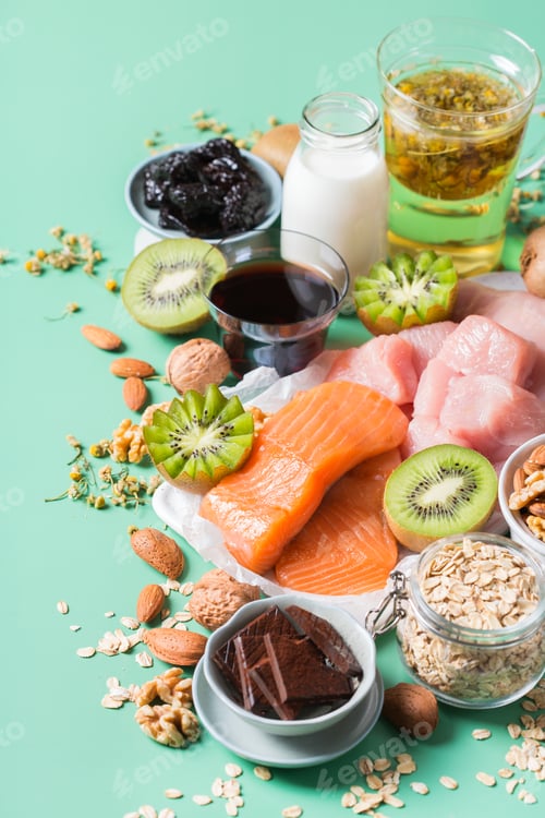 Preview: Foods rich in sleep promoting hormone melatonin and tryptophan