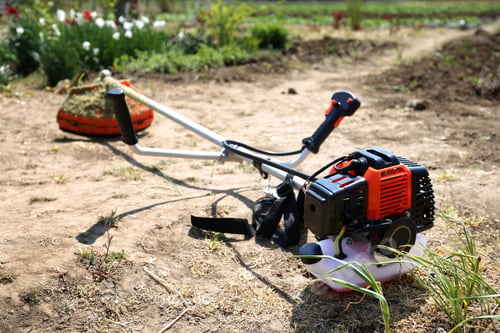 Preview: Grass-cutter after work