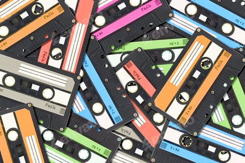 Preview: Old audio tape cassette