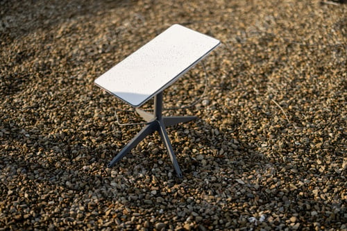 Preview: Starlink satellite dish on gravel