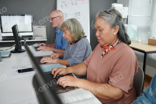 Preview: Seniors Attending Computer Class