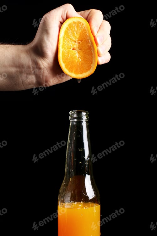 Preview: Fresh squezeed orange juice