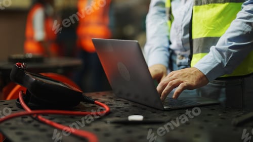 Preview: Programming robot controller, Programming robotic arms in factory industrial
