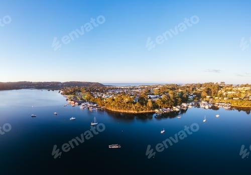 Preview: Aerial View of Narooma in Australia
