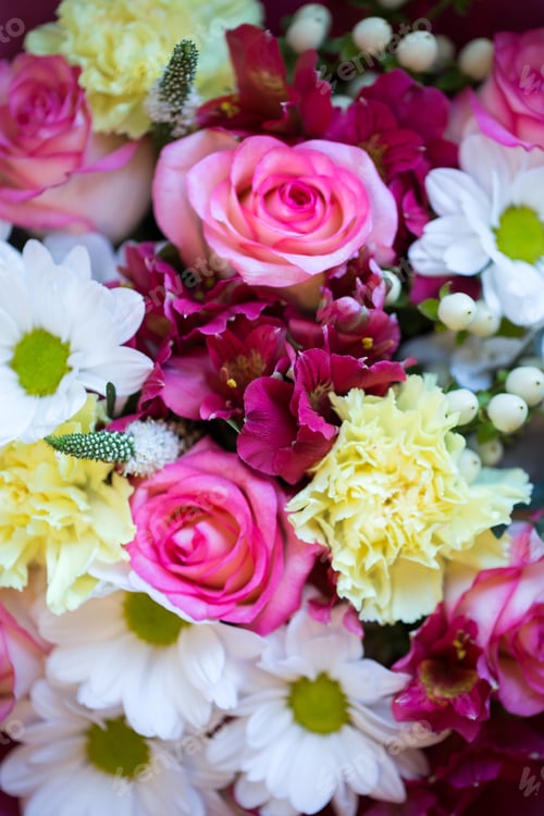 Preview: Beautiful colorful flowers in a flower shop