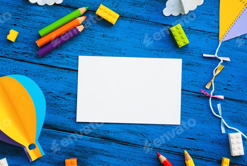 Preview: Сolourful creative children's background