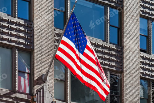 Preview: USA flag in New York