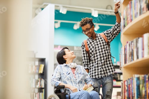 Preview: Helping disabled student girl