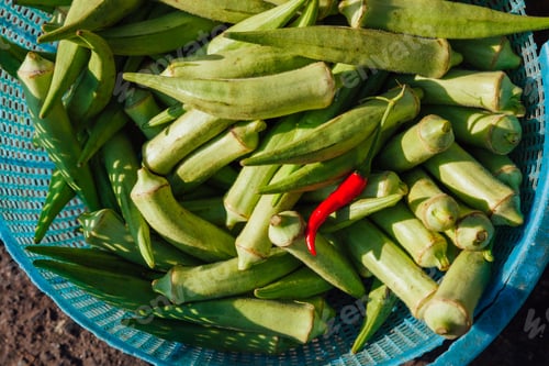 Preview: Vegetables at a street market, Vietnam