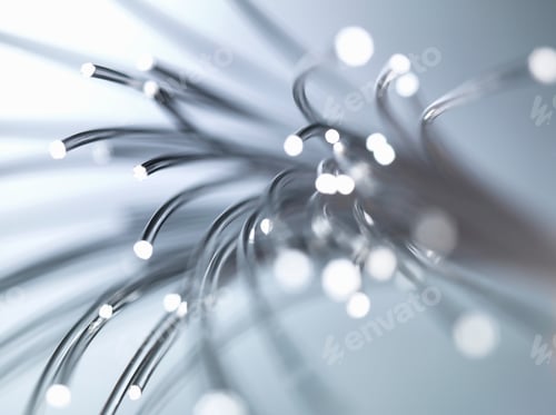 Preview: Bundle of fibre optic cables