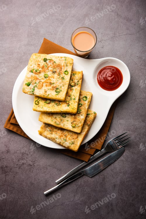 Preview: Bread Omlette