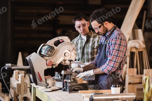 Preview: Inspector and carpenter discuss the process of making wood products for furniture