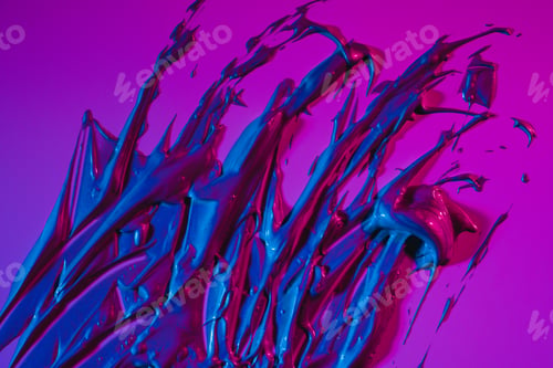 Preview: Puddle of neon paint