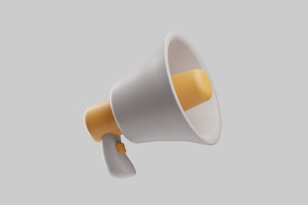 Preview: Announcement horn megaphone style