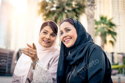 Preview: Two arabian girlfriends bonding and having fun