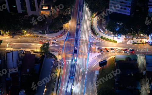 Preview: Kuala Lumpur Downtown, Malaysia, urban city in Asia.