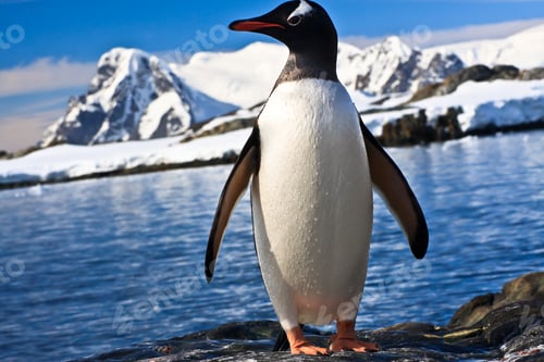 Preview: penguin in Antarctica