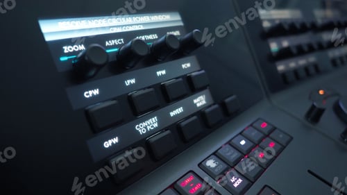 Preview: Telecine control machine for adjust movie color.