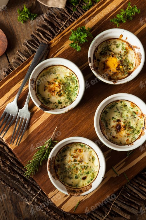 Preview: Cream Egg Bake in Ramekin