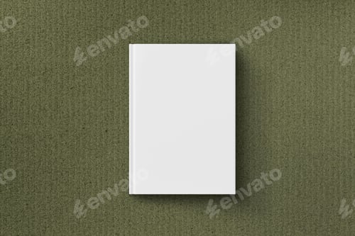 Preview: book, mockup, cover, textbook, realistic