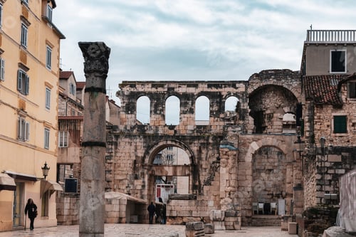 Preview: Gate to the old town of Split, Croatia.
