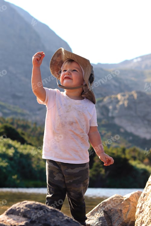 Preview: Dirty Boy Finding Shells in a Lake