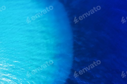 Preview: Sea as a background, Croatia. Aerial landscape at the summer time