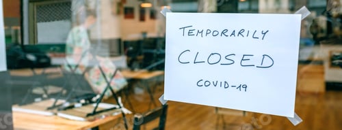 Preview: Coffee shop closed by covid-19