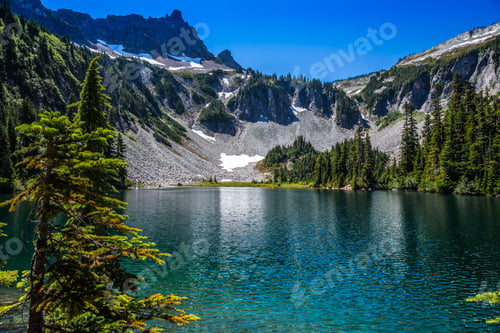 Preview: Crystal Clear Snow Lake Views In Mt Rainier National Park, Washington