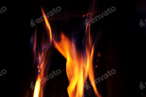 Preview: Fire. Background. Element. The concept of nature.