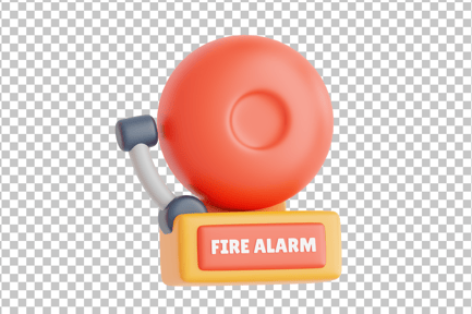 Preview: Fire Alarm 3D Icon