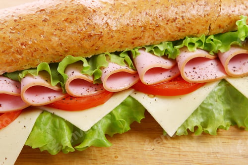 Preview: Fresh and tasty sandwich