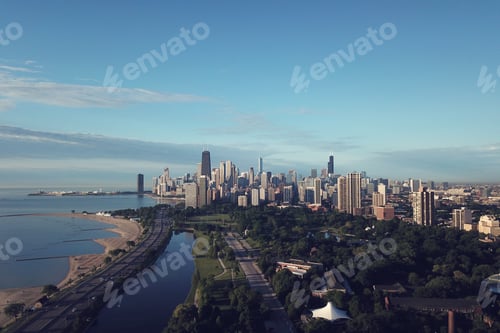 Preview: view of downtown Chicago