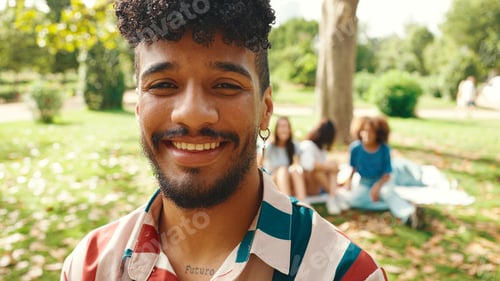 Preview: Close-up of young man