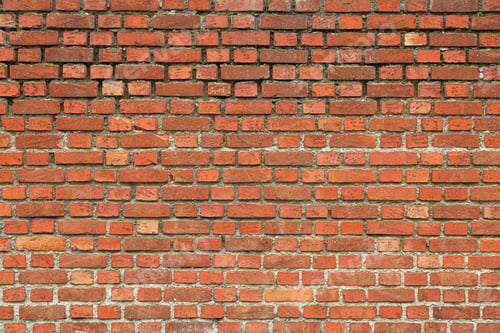 Preview: old red brick wall texture background